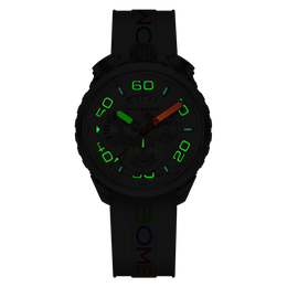 Bomberg Bolt-68 Racing Chroma Carbone White Limited Edition Watch