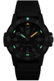 Luminox Sea Turtle 0300 Series Watch XS.0301 - luminous dial view