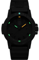 Luminox Sea Turtle Giant 0320 Series Watch XS.0321.BO - luminous dial view
