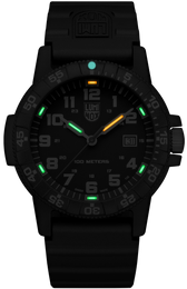 Luminox Sea Turtle Giant 0320 Series Watch XS.0321 - luminous dial view