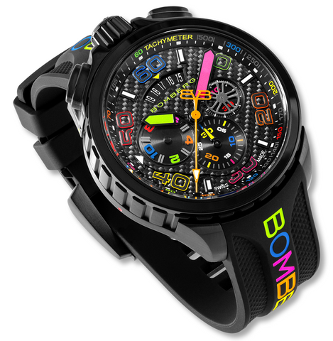 Bomberg Bolt-68 Racing Chroma Carbone Black Limited Edition Watch