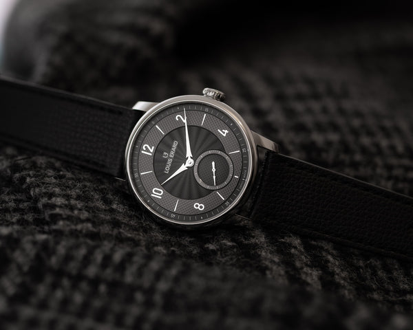 Louis Erard Excellence Petite Seconde Guilloche 42mm Anthracite Black Watch