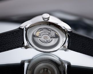 Louis Erard Watch Excellence Petite Seconde Guilloche 42mm Anthracite Black