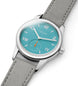 Nomos Glashutte Club Campus Endless Blue Sapphire Crystal Watch
