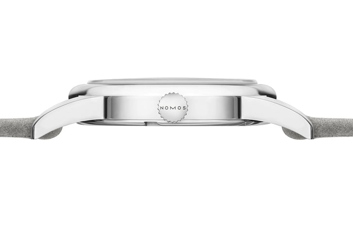 Nomos Glashutte Club Campus Endless Blue Sapphire Crystal Watch