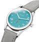 Nomos Glashutte Club Campus 38 Endless Blue Sapphire Crystal Watch