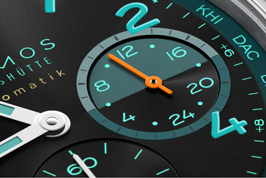 Nomos Glashutte Club Sport Neomatik Worldtimer Trace Limited Edition Watch