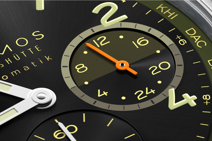 Nomos Glashutte Club Sport Neomatik Worldtimer Vector Limited Edition Watch