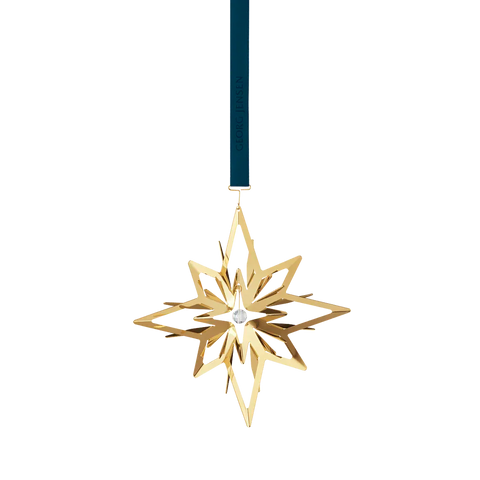 Georg Jensen Christmas Collection 2024 18ct Yellow Gold Plated Star Mobile