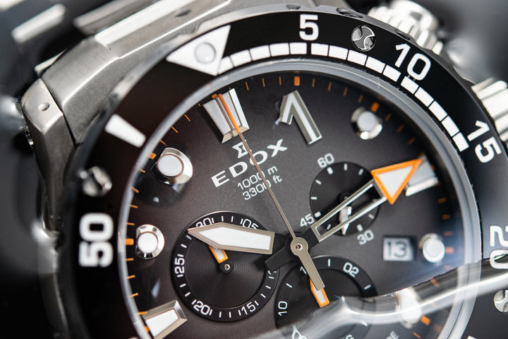 Edox CO-1 Chrono Quartz Titanium Watch