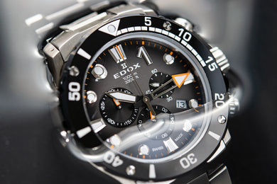 Edox CO-1 Chrono Quartz Titanium Watch
