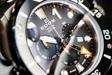 Edox CO-1 Chrono Quartz Titanium Watch