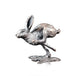 Art In Bronze Small Hare Running Figurine