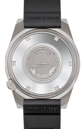 Squale 1521 Blue Blasted Rubber Watch