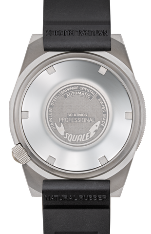 Squale 1521 Blue Blasted Rubber Watch