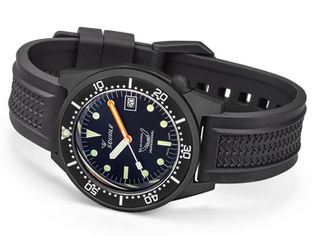 Squale 1521 PVD Rubber Watch