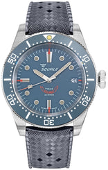Squale Watch 1545 Grey Rubber 1545GG.HTG