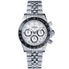 Davosa Watch  Ternos Professional Chronograph White Dial Penta Link Bracelet Watch