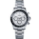 Davosa Watch  Ternos Professional Chronograph White Dial Tri Link Bracelet Watch