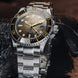 Davosa Watch  Ternos Professional 68h Eagle Bay Tri Link Bracelet