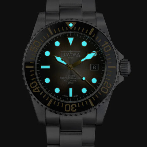 Davosa Watch  Ternos Professional 68h Eagle Bay Tri Link Bracelet