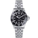 Davosa Watch  Ternos Diver Black Dial Penta Link Bracelet