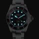 Davosa Watch  Ternos Diver Black Dial Tri Link