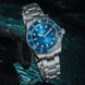 Davosa Watch Ternos Diver Blue Lagoon Tri Link Limited Edition