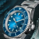 Davosa Watch Ternos Diver Blue Lagoon Tri Link Limited Edition