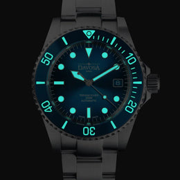 Davosa Watch Ternos Diver Blue Lagoon Tri Link Limited Edition