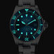 Davosa Watch Ternos Diver Blue Lagoon Tri Link Limited Edition