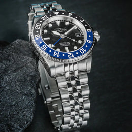 Davosa Watch Ternos GMT Blue and Black Penta link