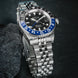 Davosa Watch Ternos GMT Blue and Black Penta link