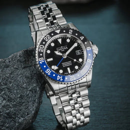 Davosa Watch Ternos GMT Blue and Black Penta link