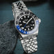 Davosa Watch Ternos GMT Blue and Black Penta link