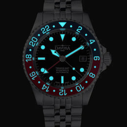 Davosa Watch Ternos GMT Red and Blue Penta link