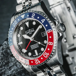 Davosa Watch Ternos GMT Red and Blue Penta link