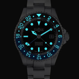 Davosa Watch Ternos GMT Blue Black Tri Link