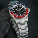 Davosa Watch  Ternos GMT Red and Blue Tri Link