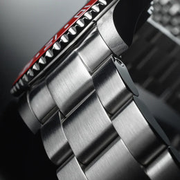 Davosa Watch  Ternos GMT Red and Blue Tri Link