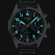 Davosa Watch Newton Chronograph with Leather Strap