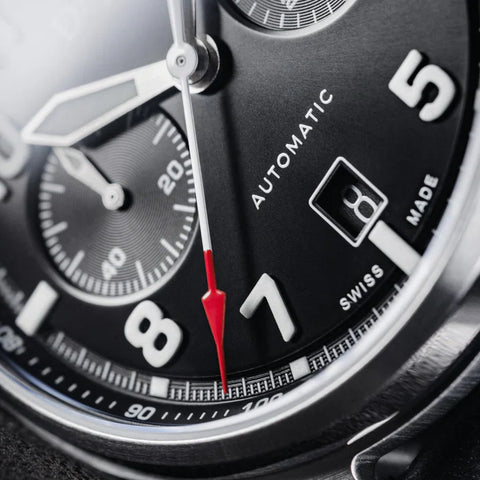 Davosa Watch Newton Chronograph with Leather Strap