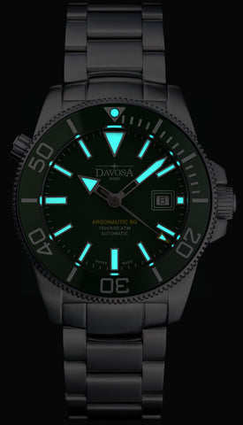 Davosa Argonautic BG Automatic Green Watch product detail view