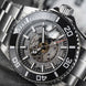 Davosa Ternos Professional Nebulous Automatic Smoke Black Watch product detail view