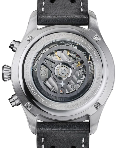 Davosa Newton Pilot Rally Silver Limited Edition Watch product detail view