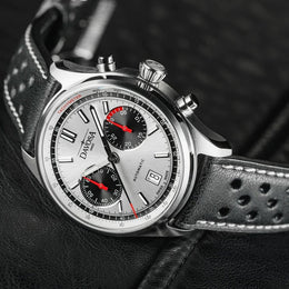 Davosa Newton Pilot Rally Silver Limited Edition Watch product detail view