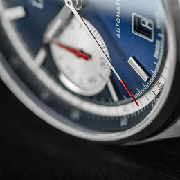 Davosa Newton Pilot Rally Chronograph Blue Limited Edition Watch product detail view