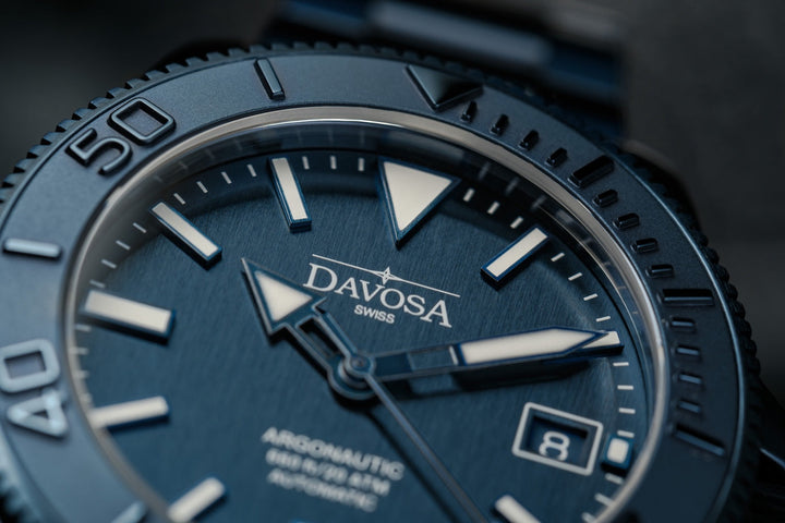 Davosa Argonautic 39 Monochrome Limited Edition Watch product detail view