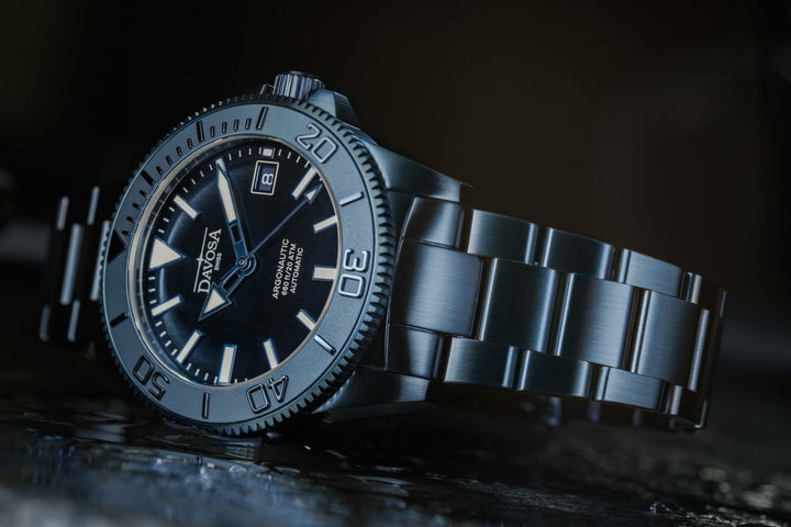 Davosa Argonautic 39 Monochrome Limited Edition Watch product detail view