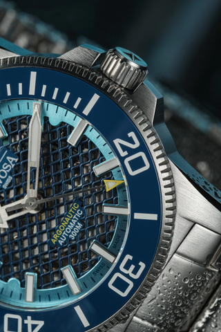 Davosa Argonautic 41 Shark Diver Blue Limited Edition Watch product detail view